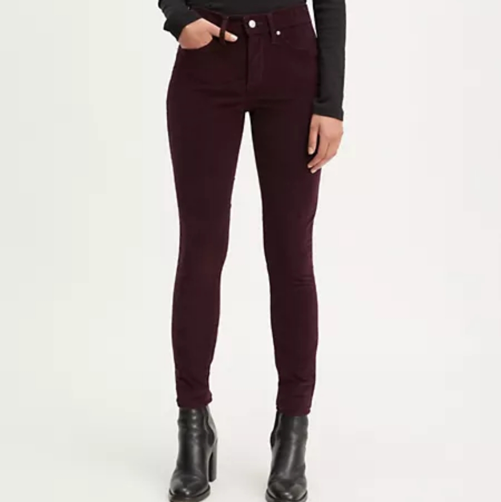Levi's
311 Shaping Skinny Corduroy Pants - Red